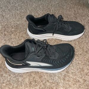 Altra Black and White Athletic Shoes